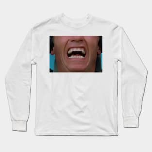 total recall face mask arnie Long Sleeve T-Shirt